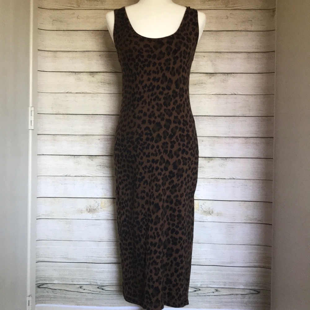 Newport News Cheetah Print Dress